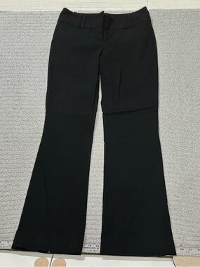 The Limited Exact Stretch Black Tailored Dress Flare Trousers Slacks Pants Sz 2